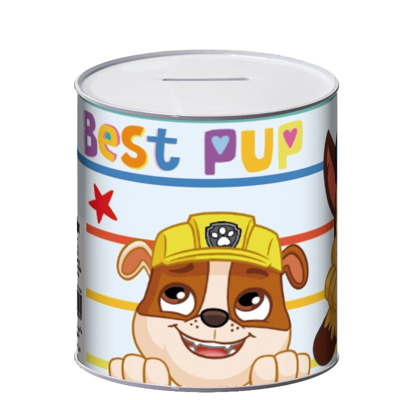 Plechová pokladnička PAW PATROL, PW15606 3