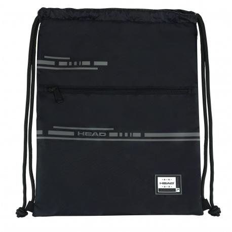 HEAD Luxusné vrecúško / taška na chrbát Smart Black, HD-414, 507020007