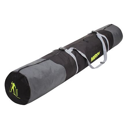 Ski Cross Country Bag vak na lyže čierna-sivá