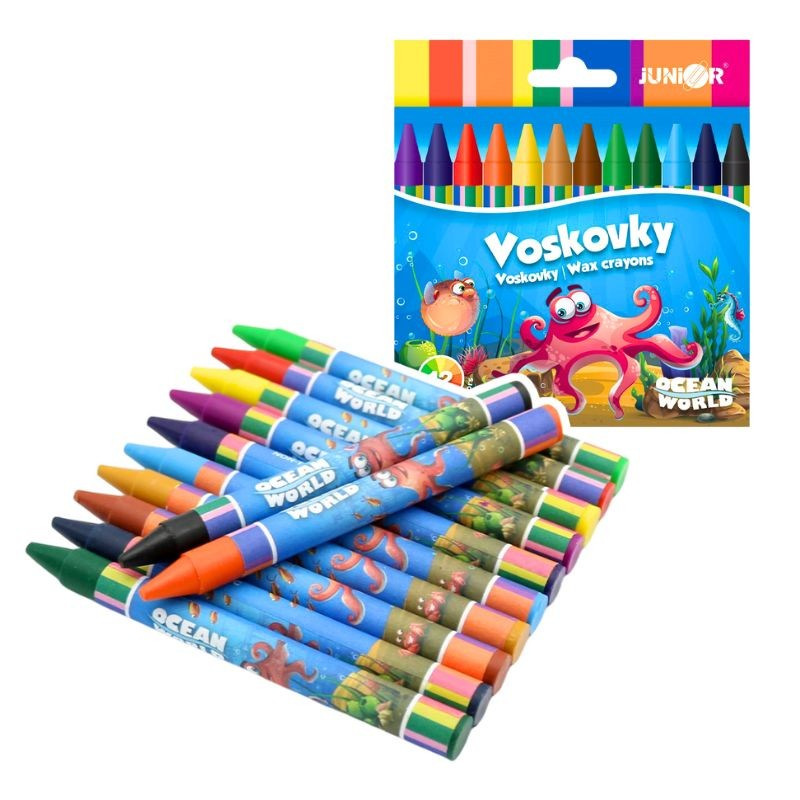 Voskovky 12 ks Ocean World