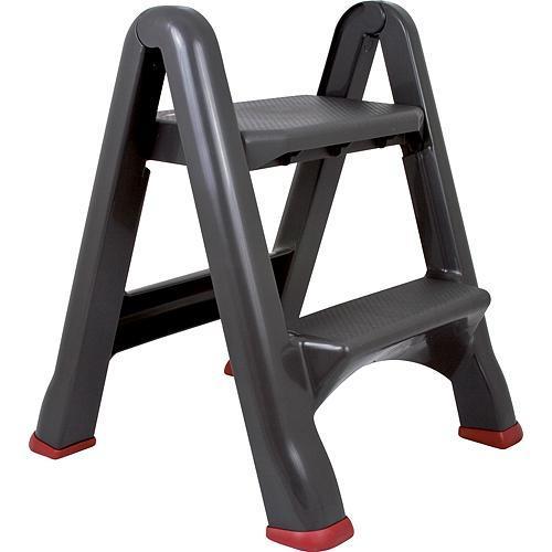 Stupadlo plastové Curver® STEP STOOL, 2 stupienkové, bez rúčky, obojstranné