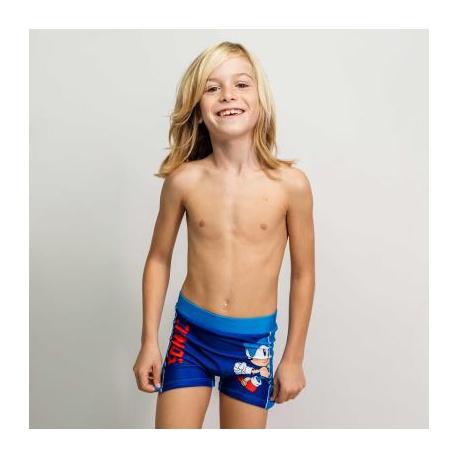 CERDÁ Chlapčenské boxerkové plavky JEŽKO SONIC, 2900001262 - 10 rokov (140cm)
