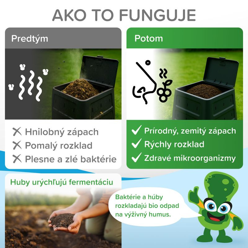 Aktivátor Mr.Bacteria No.4, do kompostu, 500 g 2