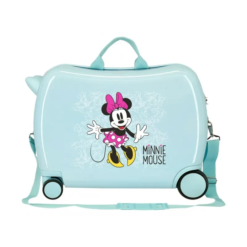 Detský cestovný kufor na kolieskach / odrážadlo MINNIE MOUSE, 34L, 4689869 2