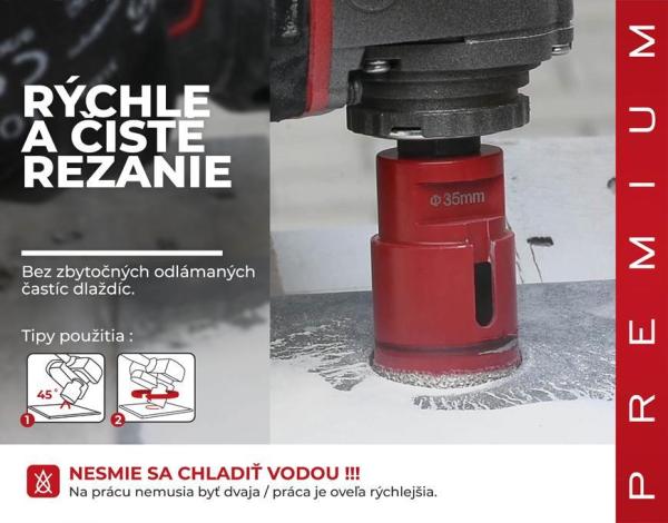 Vyrezávač Strend Pro Premium DCB11, 68 mm, M14, korunka, diamant, professional