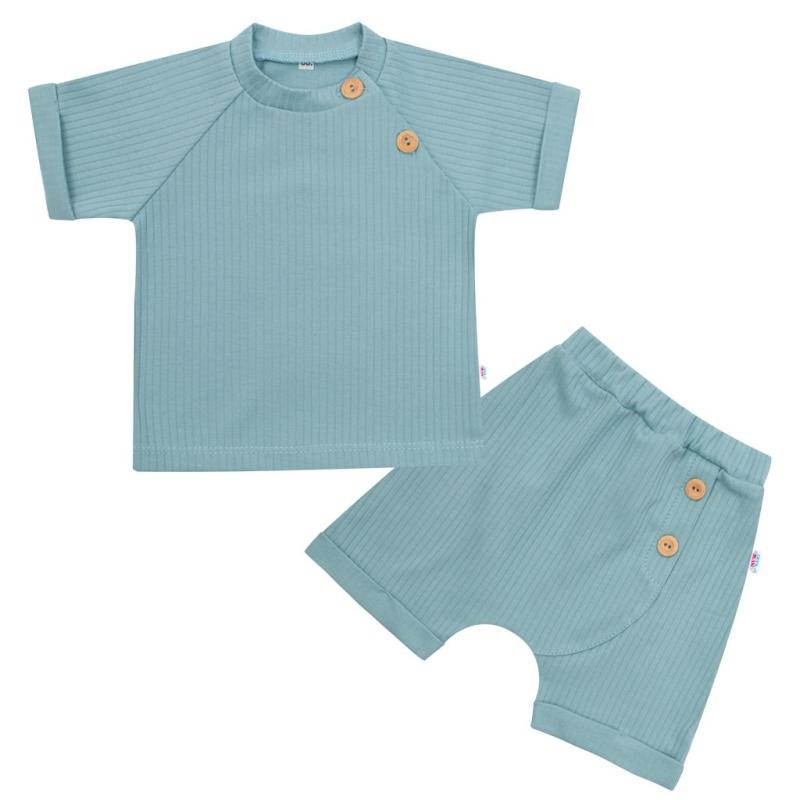 Dojčenská letná súprava tričko a kraťasky New Baby Practical 56 (0-3m)