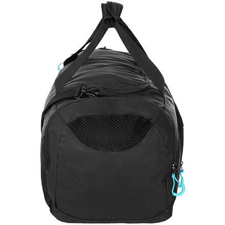 Aqua-Speed Duffle Bag L športová taška čierna-tyrkysová 43 l 2