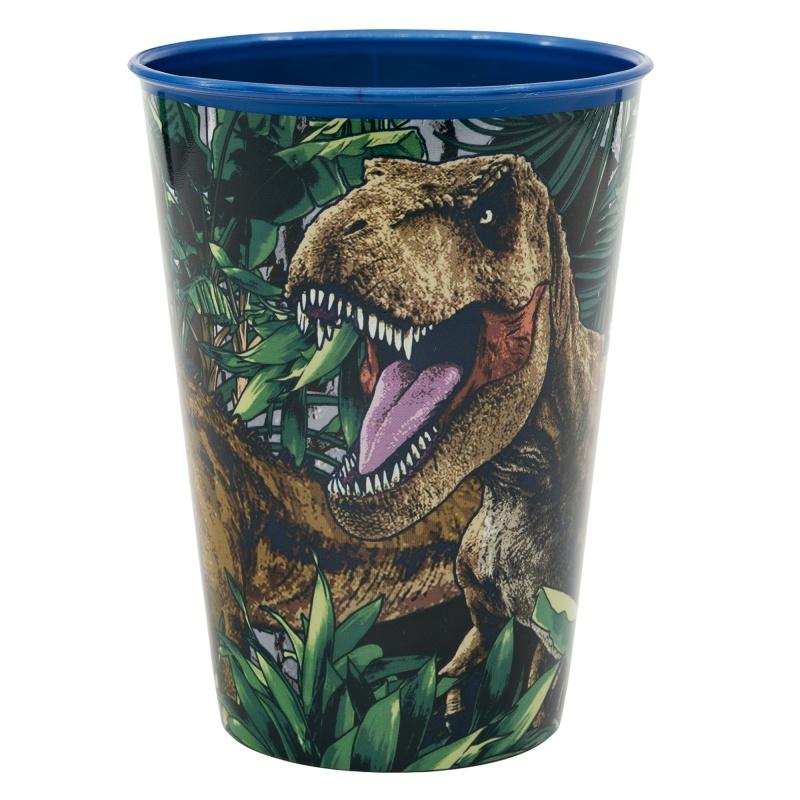STOR Plastový pohár JURASSIC WORLD Dinosaur, 430ml, 14677