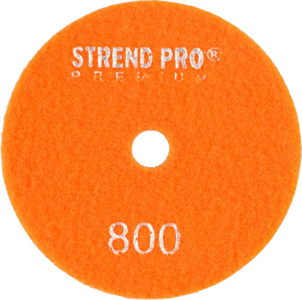 Kotúč Strend Pro Premium P800, 100 mm, leštiaci, diamantový, suchý zips, za mokra leštenie brúsenie 2