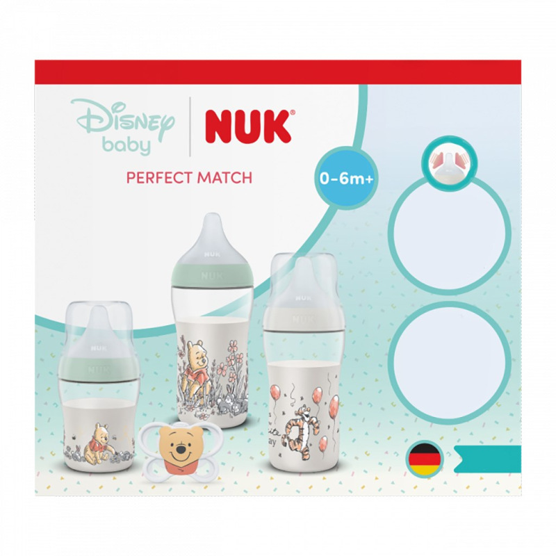 NUK Perfect Match Disney Winnie the Pooh Set 1