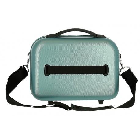JOUMMA BAGS Movom India Turquoise, ABS Cestovný kozmetický kufrík, 21x29x15cm, 9L, 5083925