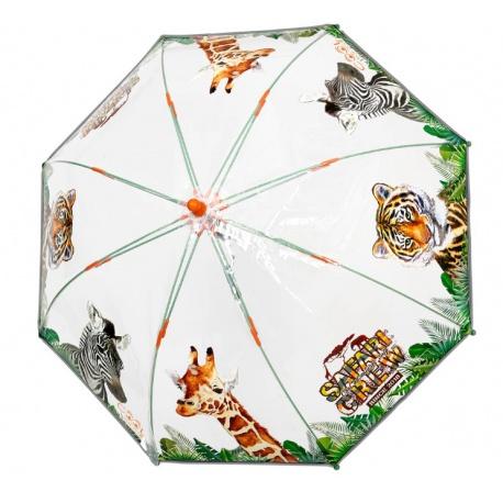 PERLETTI Detský reflexný dáždnik COOL KIDS Safari, 15619