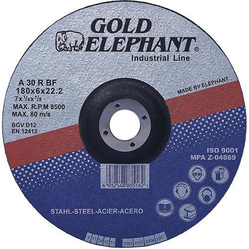 Kotúč Gold Elephant Blue 41A 230x1,9x22,2 mm, rezný na kov A30TBF