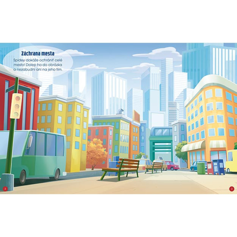 Samolepková knižka Spidey 1