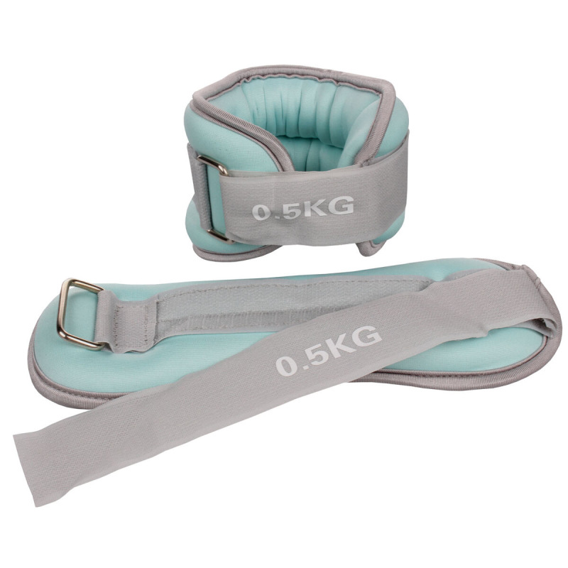 WFS 500 sada závažie na zápästie a členky modrá