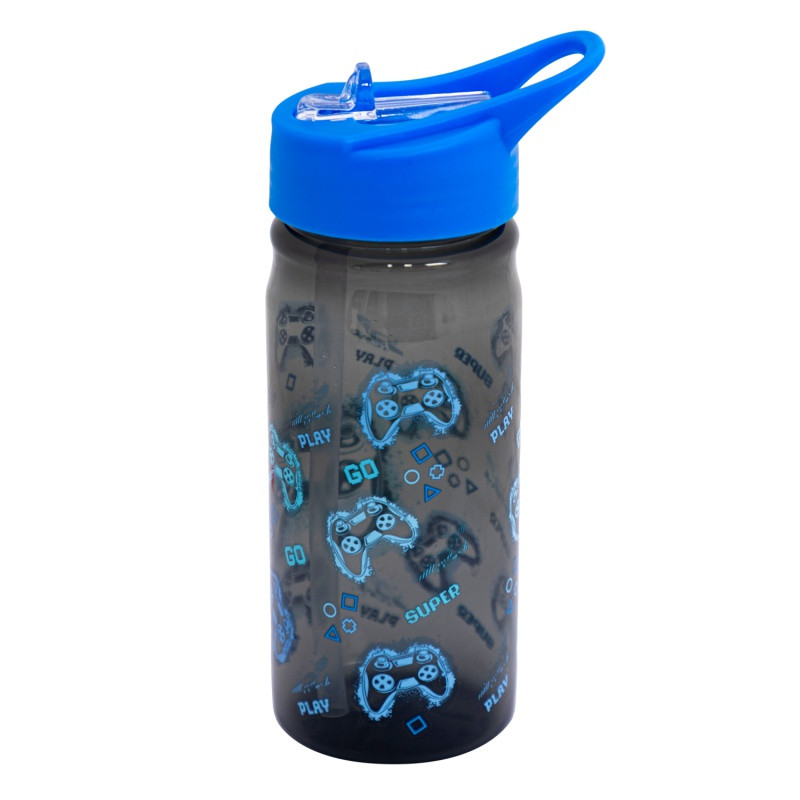 Plastová fľaša s výsuvnou slamkou AquaPure GO PLAYING, 450ml, 511025005 4