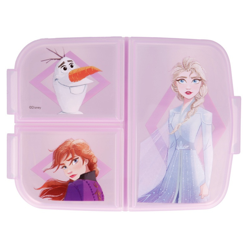 Delený plastový box na desiatu DISNEY FROZEN, 51020 2