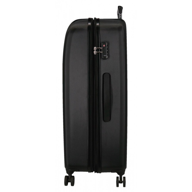 ABS Cestovný kufor MOVOM Riga Black, 70x49x27cm, 72L, 5999261 (medium exp.) 1