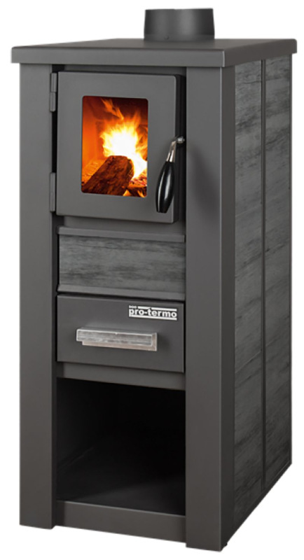 Kachle Pro LAVA Ceramic, čierne, 6,5 kW, 120 mm