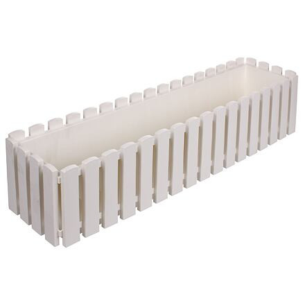 Plastkon Fency kvetináč biela 50 cm 1