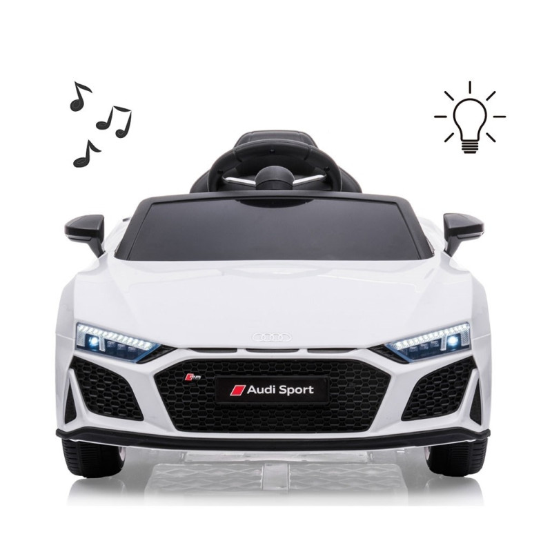 Elektrické autíčko Milly Mally Audi R8 Spyder White 2