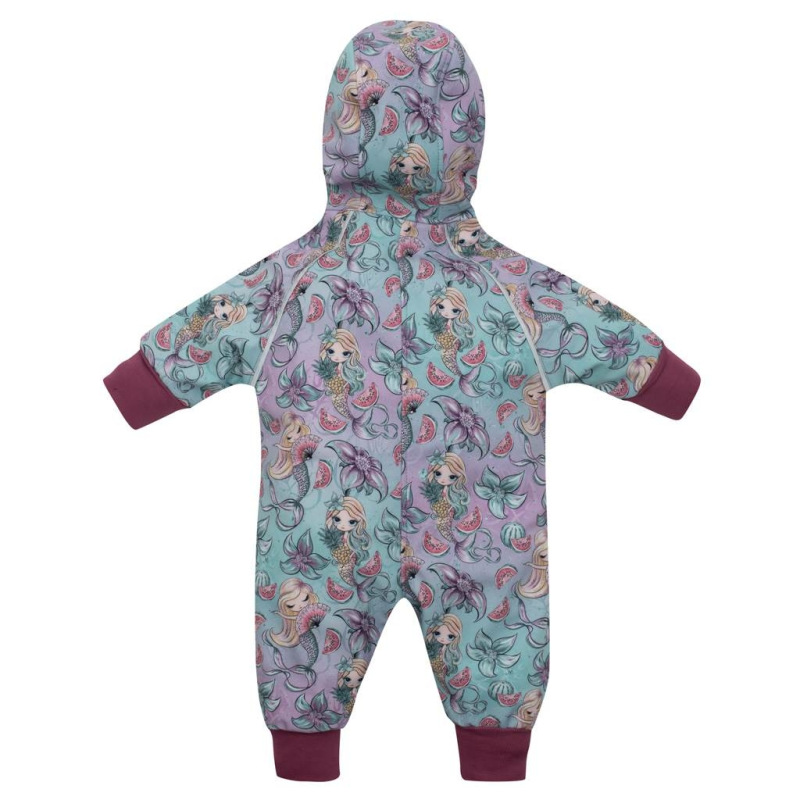 Softshellový dojčenský overal New Baby Morské panny 74 (6-9m) 1