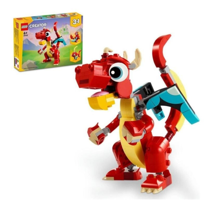 LEGO Creator Červený drak 3v1