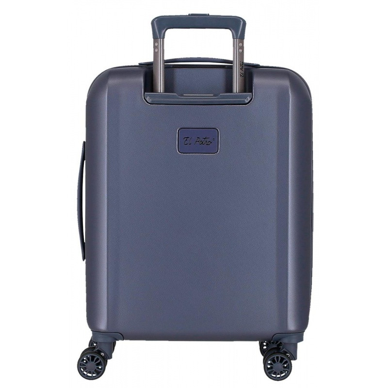 EL POTRO Vera Navy Blue, Sada luxusných ABS cestovných kufrov, 70/55cm, 5338922 8