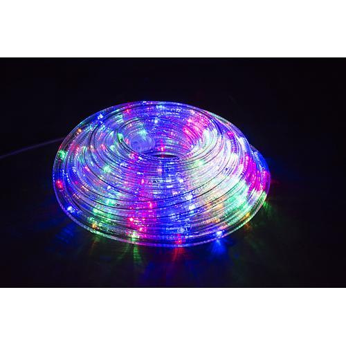 Reťaz MagicHome Vianoce Rolight, 240 LED multicolor, 230 V, 50 Hz, IP44, exteriér, osvetlenie, L-10