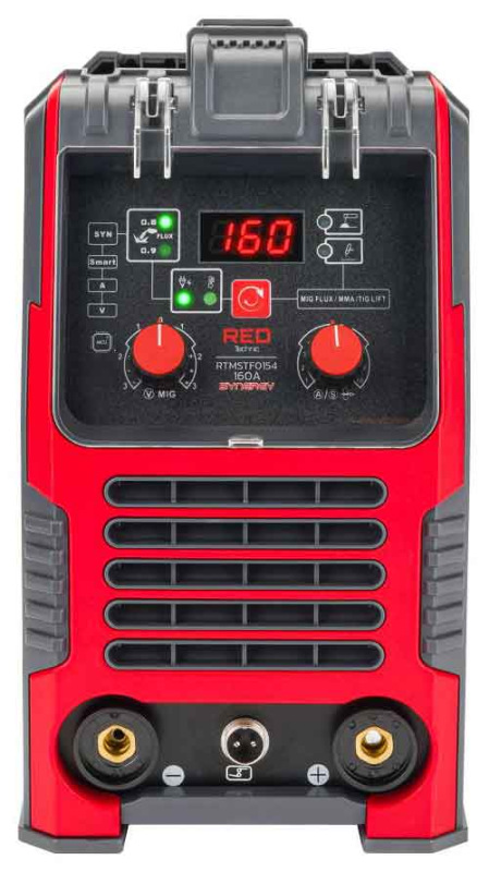 Invertorová zváračka FLUX / MMA / LIFT-TIG, 20-160A, RED-TECHNIC 7