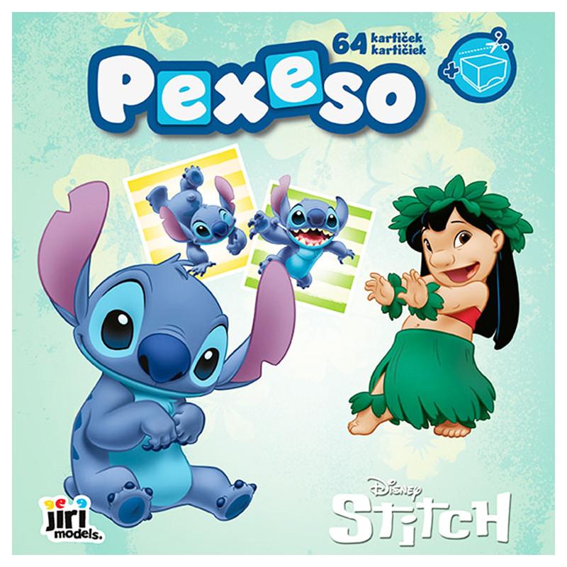 Pexeso v zošite Lilo & Stitch