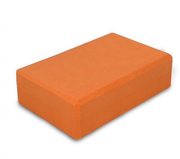 Kocka Sedco Yoga EVA brick DUO 23x15x7,5 cm oranžová