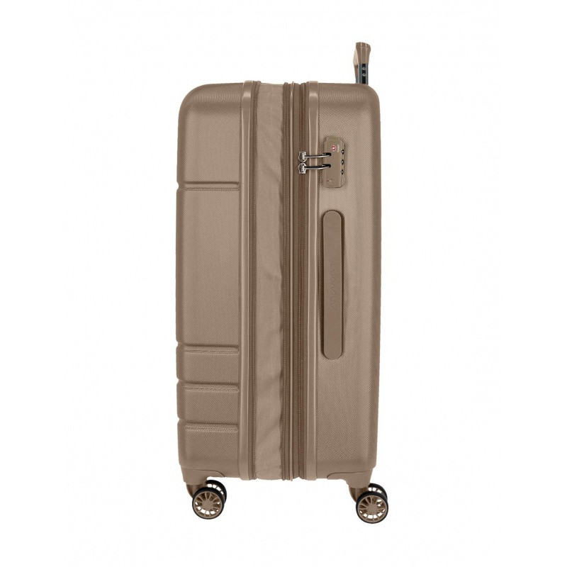 ABS cestovný kufor Movom Galaxy Champagne, 68x48x27cm, 72L, 5989263 (medium exp.) 8