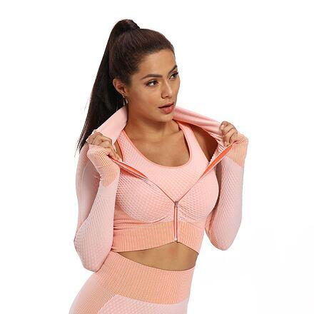 Yoga Sense fitness set dámsky ružová 3