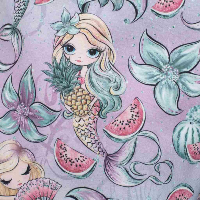 Softshellový dojčenský overal New Baby Morské panny 74 (6-9m) 2