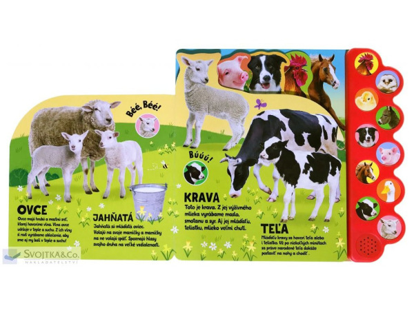 Búú! Chro-chro! Vypočujte si zvieratá z farmy! 1
