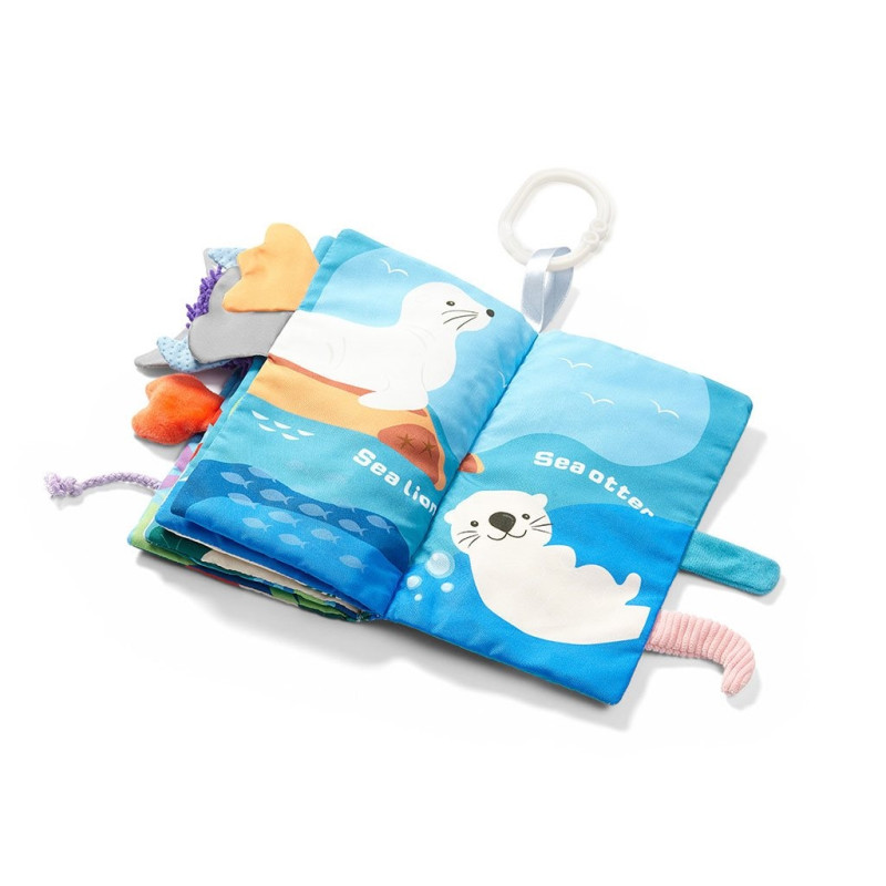 Detská senzorická knižka Baby Ono Go to the ocean 5