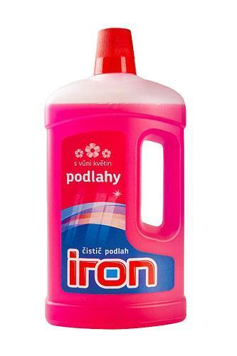 Čistič na podlahy IRON 1000 ml, vôňa kvetín