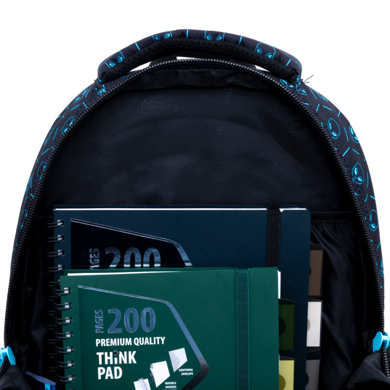 Školský batoh AstraBAG NEON UFO, AB300, 502025013 4