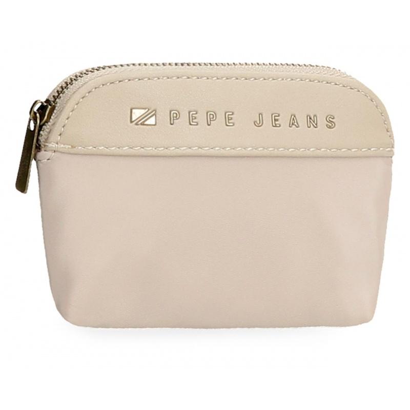 Pepe Jeans Morgan Beige - Peňaženka na mince, 7928033