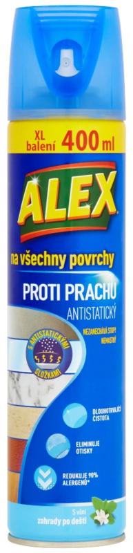 Čistič Alex, proti prachu na všetky povrchy, aerosol, sprej 400 ml