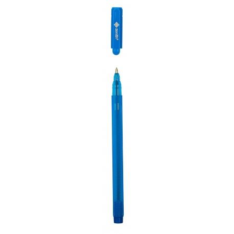 ASTRA 10ks - ZENITH Pixel, Guľôčkové pero 0,5mm, modré s vrchnákom, 201318016