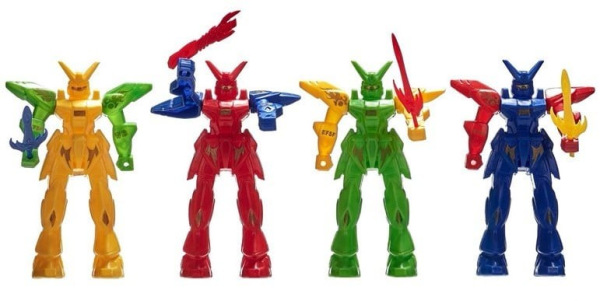 Transform Warrior Hviezdna Misia 4 druhy 1