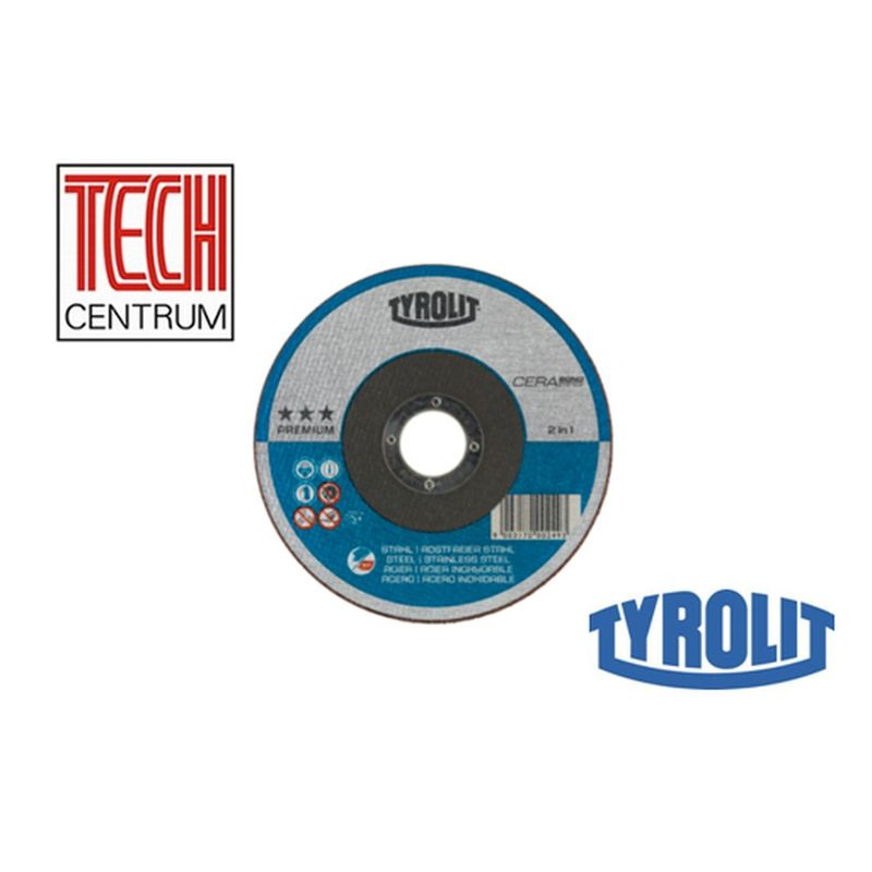 Kotuc Tyrolit 150x1,6mm, 42, CA46Q-BFKA, oceľ/nerez, 2in1 Cerabond Premium ***