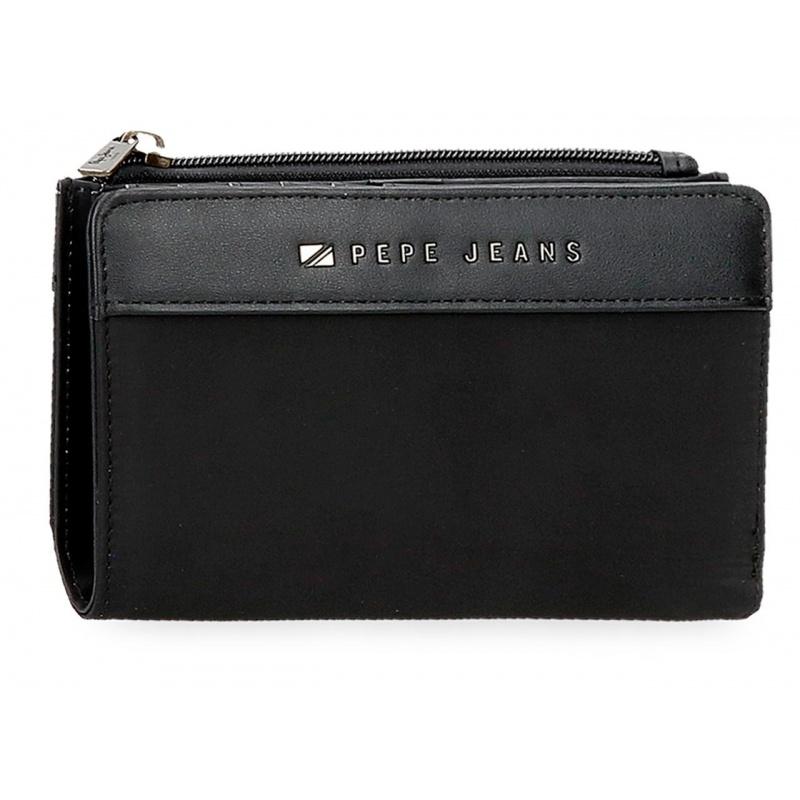 Pepe Jeans Morgan Black - Dámska peňaženka, 7928631