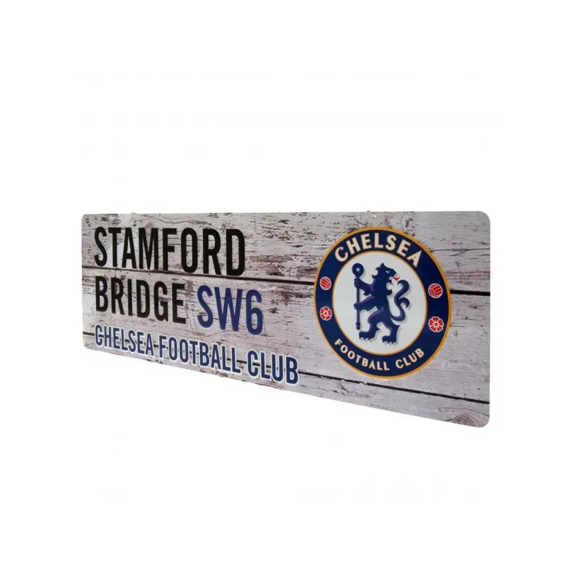 FOREVER COLLECTIBLES Plechová tabuľka na zavesenie 14/44cm CHELSEA F.C. Garden Retro