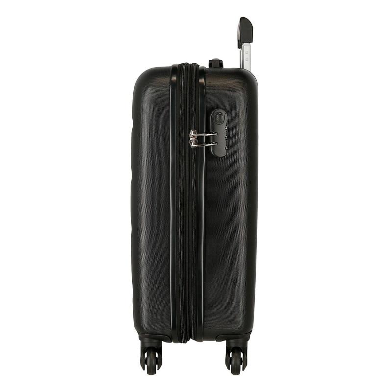 ROLL ROAD Flex Black, ABS Cestovný kufor, 55x38x20cm, 35L, 5848660 (small exp.) 1
