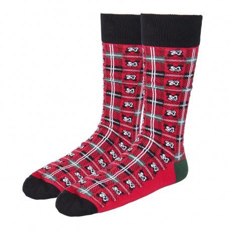 Univerzálne vianočné ponožky MICKEY MOUSE, Sada 3ks, veľkosť 40-46, 2200008653