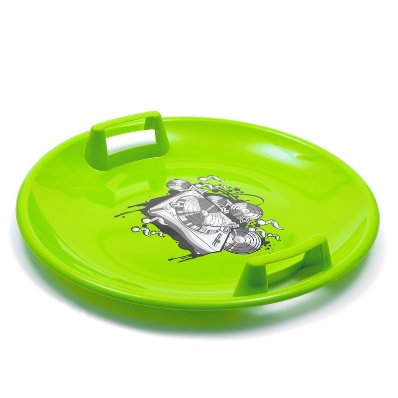 Sánkovací tanier Baby Mix 60 cm MUSIC zelený 2