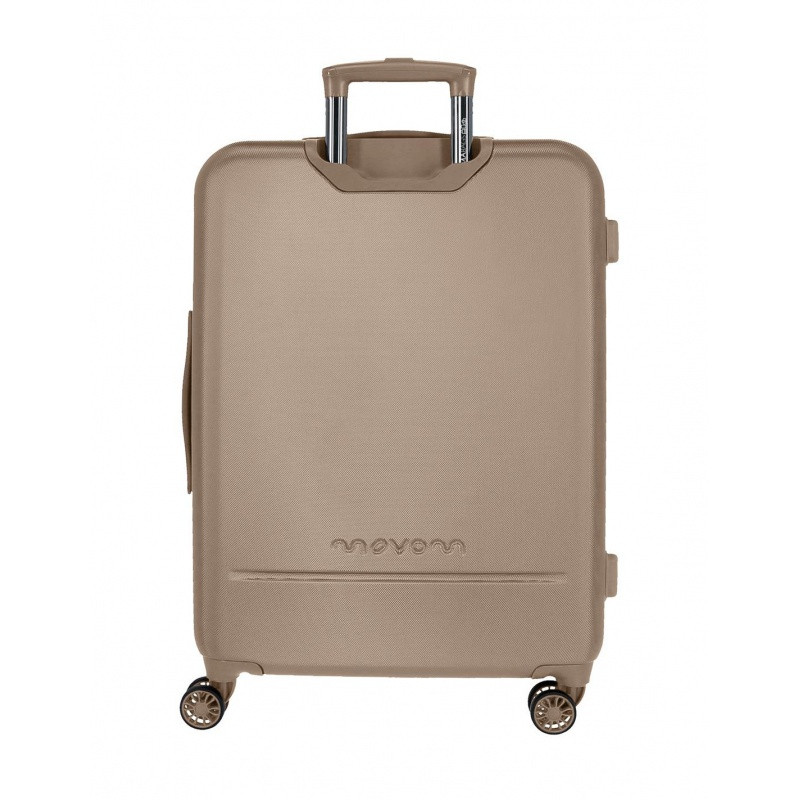 ABS cestovný kufor Movom Galaxy Champagne, 68x48x27cm, 72L, 5989263 (medium exp.) 3